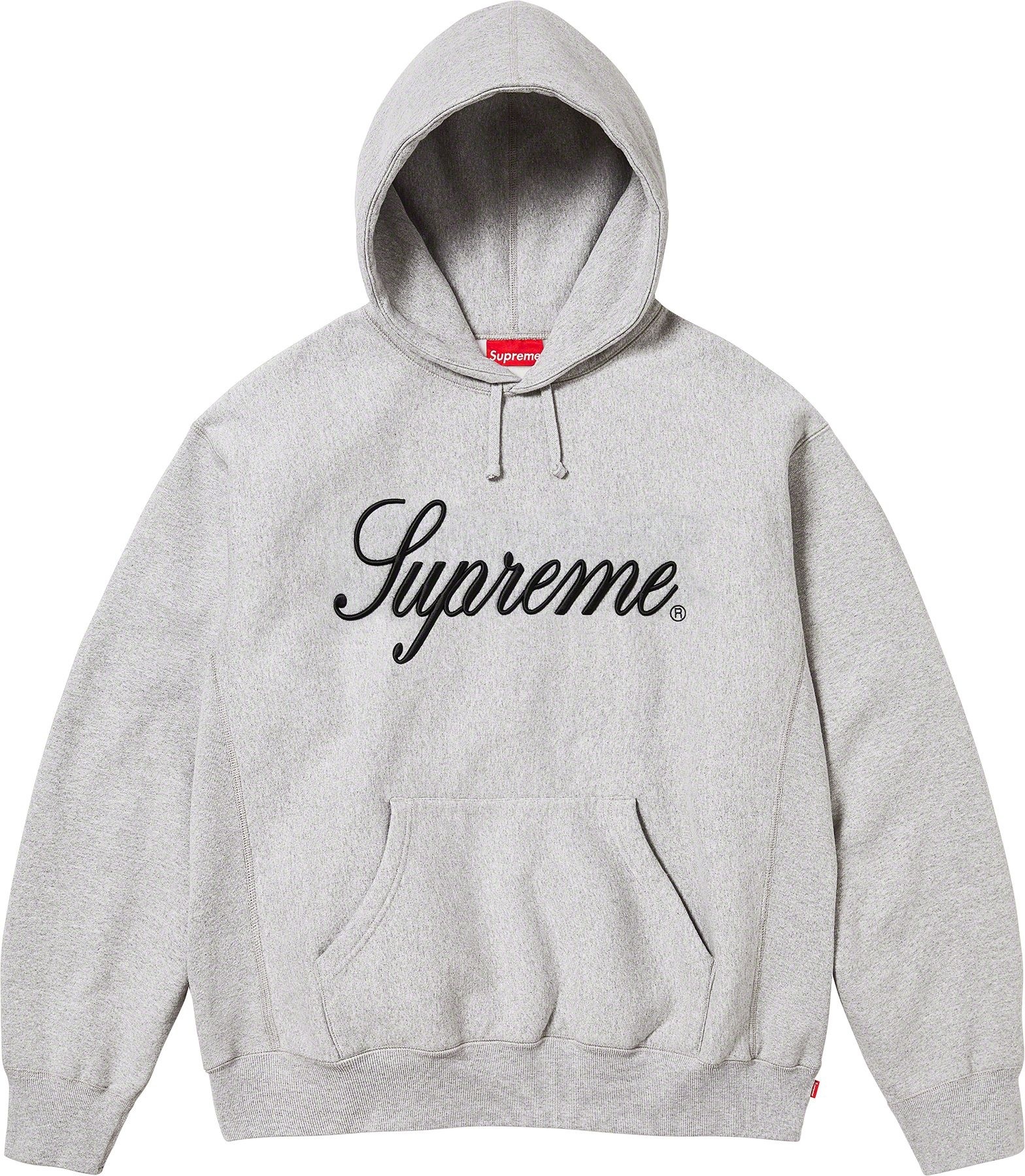 Raised Script Hooded Sweatshirt view 15
